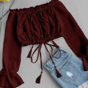 Drawstring Blouse